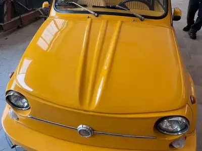 Usata Fiat 600 Abarth 1970 Giallo Coupé