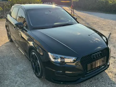 Usata Audi A3 S-Line 184 CV (135 kW) 2016 Nero Berlina