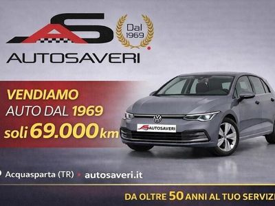 Usata VW Golf VIII Life 110 CV (80 kW) 2022 Nero Berlina