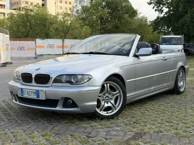 Begagnad BMW 325 Cabriolet Efficient Dynamics 192 HK (141 kW) 2003 Silver Cab