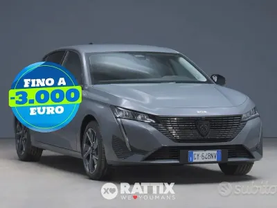 Nuova Peugeot 308 Allure 131 CV (96 kW) 2025 Grigio Berlina