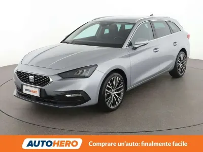 Usata Seat Leon XCELLENCE 150 CV (110 kW) 2021 Argento Station wagon