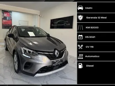 Käytetty Renault Captur Business 116 HP (85 kW) 2021 Harmaa Katumaasturi