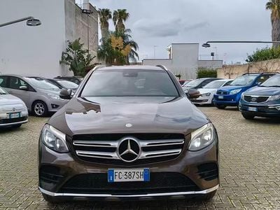 Usata Mercedes GLC250 Exclusive 203 CV (149 kW) 2016 Marrone SUV