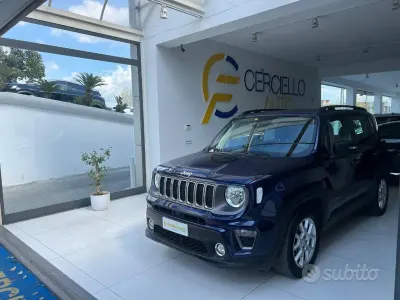 Usata Jeep Renegade Limited 131 CV (96 kW) 2022 Blu metallizzato SUV