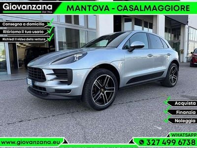 Usata Porsche Macan 245 CV (180 kW) 2019 Argento dolomite metallizzato SUV