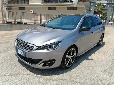 Usata Peugeot 308 GT-line 120 CV (88 kW) 2017 Grigio Station wagon