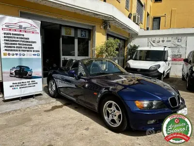 Usata BMW Z3 140 CV (102 kW) 1998 Blu/azzurro(met.) Cabrio