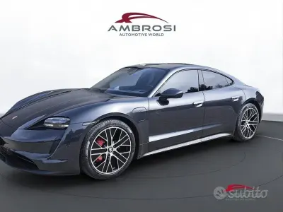 Usata Porsche Taycan 4S Performance Package 517 kW (703 CV) 2023 Grigio Berlina