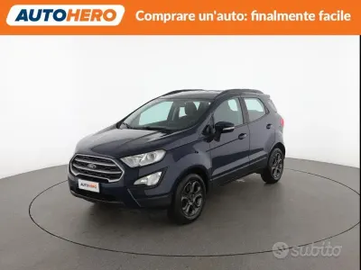 Second-hand Ford Ecosport 99 CP (72 kW) 2019 Albastru SUV