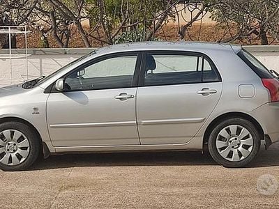 Usata Toyota Corolla 90 CV (66 kW) 2003 Grigio Utilitaria