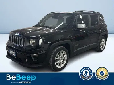 Usata Jeep Renegade Limited 130 CV (95 kW) 2022 Nero metallizzato SUV