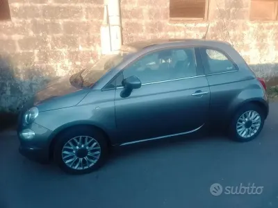Usata Fiat 500 69 CV (50 kW) 2016 Grigio Berlina