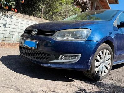 Usata VW Polo 90 CV (66 kW) 2009 Blu Utilitaria