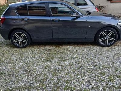 Usata BMW 118 Sport Line 143 CV (105 kW) 2012 Grigio Utilitaria