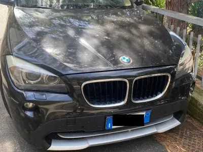 Usata BMW X1 177 CV (130 kW) 2011 Nero SUV
