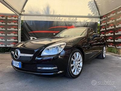Usata Mercedes SLK200 184 CV (135 kW) 2013 Nero Cabrio