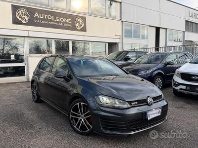 Usata VW Golf VII GTD 184 CV (135 kW) 2014 Grigio Berlina
