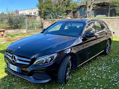Usata Mercedes C200 Exclusive 136 CV (100 kW) 2015 Nero Station wagon