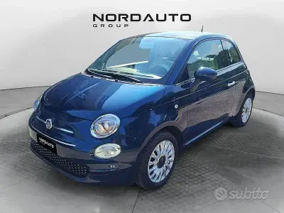 Usata Fiat 500 Lounge 69 CV (50 kW) 2019 Blu/azzurro Berlina