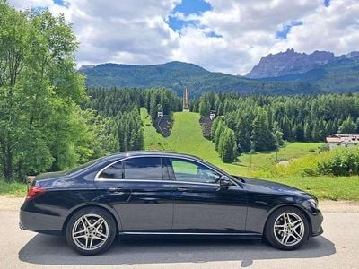 Usata Mercedes E220 Premium Plus 194 CV (142 kW) 2016 Nero Berlina