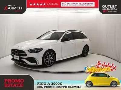 Usata Mercedes C300 Premium 265 CV (194 kW) 2022 Bianco Station wagon