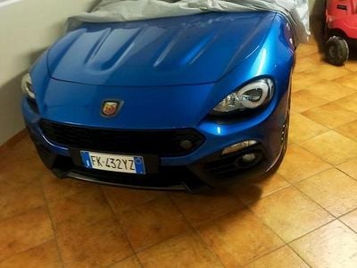 Usata Abarth 124 Spider 170 CV (125 kW) 2017 Blu Cabrio