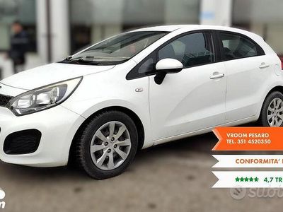 Usata Kia Rio EX 89 CV (65 kW) 2012 Bianco Utilitaria