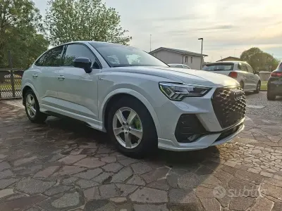 Usata Audi Q3 S-Line 150 CV (110 kW) 2020 Bianco SUV