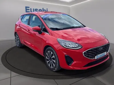 Usata Ford Fiesta Titanium 125 CV (91 kW) 2022 Rosso Utilitaria