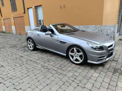 Usata Mercedes SLK200 Premium 184 CV (135 kW) 2011 Grigio Cabrio