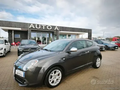 Usata Alfa Romeo MiTo Distinctive 85 CV (62 kW) 2014 Grigio Utilitaria