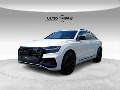 Usata Audi Q8 Sport 286 CV (210 kW) 2022 Bianco SUV