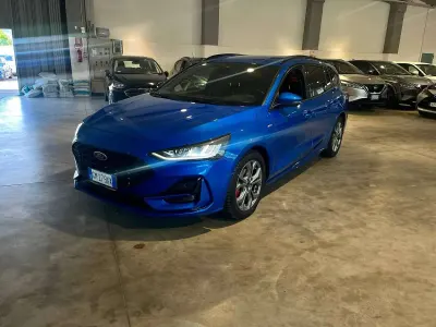 Usata Ford Focus ST-Line X 125 CV (91 kW) 2023 Desert island blue Station wagon