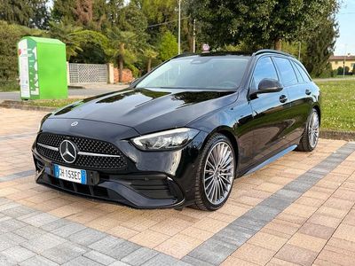 Usata Mercedes C220 Premium Plus 200 CV (147 kW) 2022 Nero Berlina