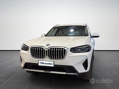 Usata BMW X3 190 CV (139 kW) 2022 Bianco SUV
