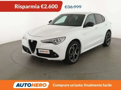 Usata Alfa Romeo Stelvio Veloce 209 CV (153 kW) 2023 Bianco SUV