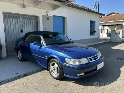 Usata Saab 9-3 Cabriolet 185 CV (136 kW) 1998 Bluazzurro Cabrio