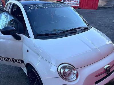 Usata Abarth 500 135 CV (99 kW) 2011 Bianco Utilitaria