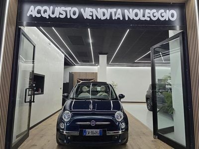 Usata Fiat 500C 95 CV (69 kW) 2013 Blu Cabrio
