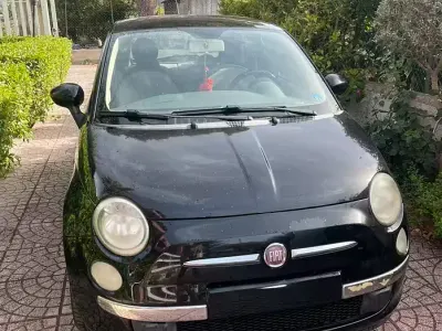 Usata Fiat 500 69 CV (50 kW) 2009 Nero Cabrio
