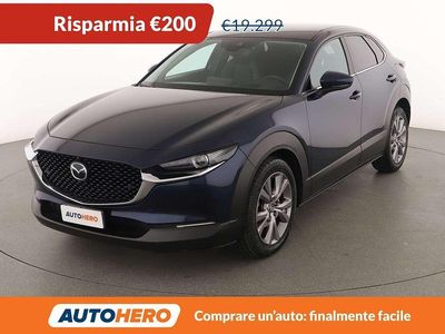 Usata Mazda CX-30 Exclusive 122 CV (89 kW) 2021 Blu/azzurro SUV
