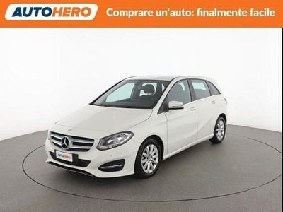 Usata Mercedes B180 Business 109 CV (80 kW) 2016 Bianco Monovolume