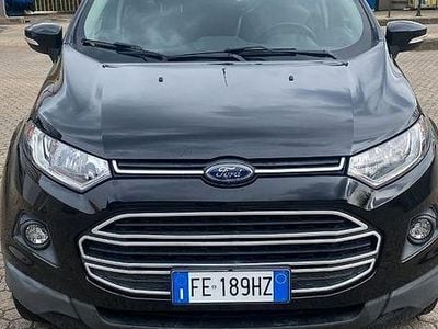 Usata Ford Ecosport 125 CV (91 kW) 2016 Nero SUV