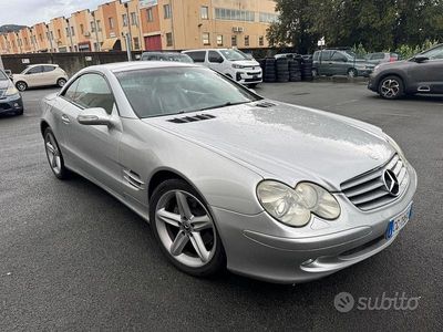 Käytetty Mercedes SL500 245 HP (180 kW) 2003 Harmaa Avoauto