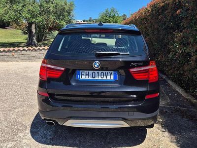 Usata BMW X3 xLine 190 CV (139 kW) 2017 Nero SUV