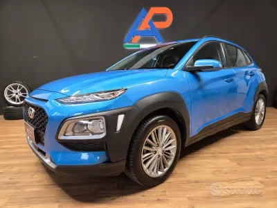 Usata Hyundai Kona Premium 116 CV (85 kW) 2019 Blu SUV