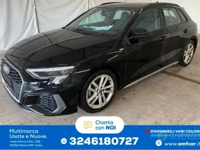 Usata Audi A3 S-Line 150 CV (110 kW) 2023 Nero Berlina