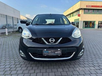 Usata Nissan Micra Acenta 80 CV (58 kW) 2015 Nero Utilitaria