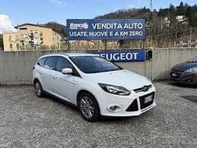 Usata Ford Focus Titanium 120 CV (88 kW) 2014 Bianco Station wagon